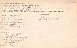 Service card, verso — Postings 1942 – 1946