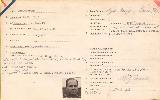 Military service card — Royal Netherlands Army, No. 3550