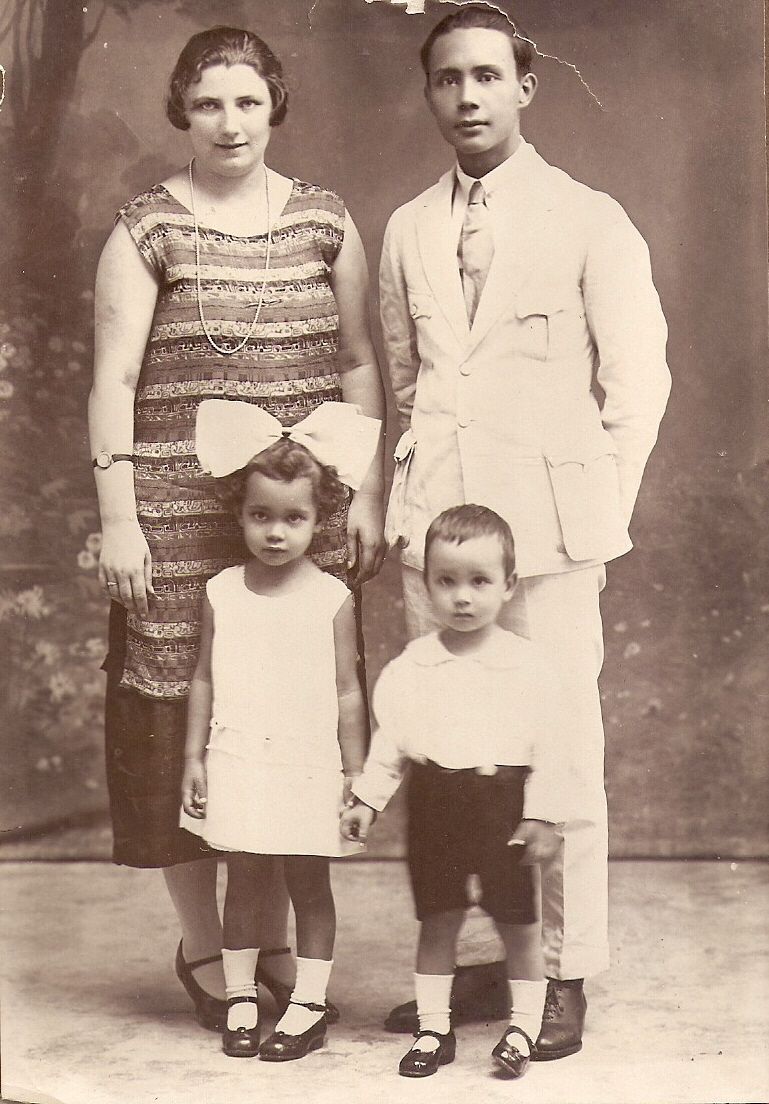 The Beiten family — Dutch East Indies, c. 1926